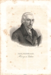 Prince Maximilian Duke of Saxony original lithograph M. Knäbig around 1830