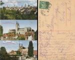 06484 Quedlingburg railway mail Magdeburg Thale train 367 or 31.5.1923