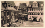 Quedlinburg Rathaus und Grünhagenhaus * um 1930