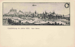 Quedlinburg um 1650 nach Merian * um 1910