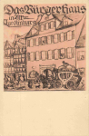 Quedlinburg – The Civic Center – Spitzmann Artist Card – c. 1920