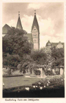 Quedlinburg Schlossgarten * um 1930