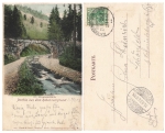 Rabenauergrund Bahnpost Hainsberg Kipsdorf Train 2907 August 25, 1902