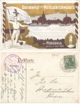 01445 Radebeul  Gauturnfest  des Mittelelbeturngau o 12.7.1909