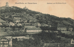 01445 Oberloessnitz Radebeul mit Bismarckturm o 1921