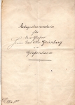 Recognition certificate for the glazier Carl Otto Grunberg in Großenhain September 18, 1890 