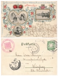 Regensburg 150 Years of Turn and Taxis Private Postal Stationery o June 10, 1899