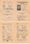 Reichssportabzeichen Silber Urkundenheft Magdeburg 1943 A4 Blatt gefalten