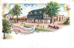 Reinholdshain Glauchau Gasthof Litho o 1912