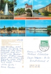 16831 Rheinsberg Mark Mehrbildkarte o 1.8.1987