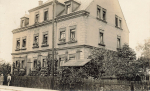 Groeba Riesa Hausansicht Echfotokarte o 1937