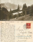 Rigi Bahn Switzerland Schnurtobel Bridge o August 29, 1919