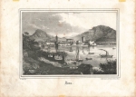 Riva del Garda original Lithographie um 1850