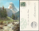 Robert Kammerer Alpine landscape o March 4th, 1903