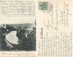 09306 Rochlitz Sachsen von der Bastei o 23.5.1908