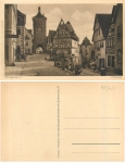 Rothenburg Tauber Plönlein * ca. 1930