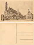 Rothenburg Tauber Rathaus * ca. 1930