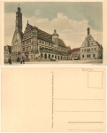 91541 Rothenburg Tauber Rathau *ca. 1925