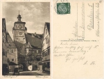 91541 Rothenburg Tauber Weisser Turm o 4.7.1936