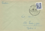 Rudern Regattastrecke Sonderstempel auf Drucksache o Berlin Grünau 13.1.1967