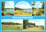 03238 Rückersdorf Niederlausitz Mehrbildkarte o 1982