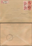SBZ district hand stamp 14 Meissen on R letter o 1.7.1948