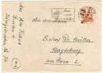 SBZ Michel 174 district hand stamp 14 Dresden on 24 Pfennig letter o Dresden N 25 29.6.1948