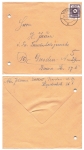 SBZ Ost Sachsen Ziffernserie Post Michel 44A Ortsbrief o Dresden A29 24.12.1945