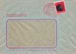 SBZ RPD Chemnitz AP 788 I with oval fee paid stamp Hitler head blackening Chemnitz 27.7.1945