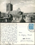 06628 Saaleck about Bad Koesen country postmark o 9.4.1959 on postcard Rudelsburg
