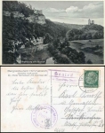 06628 Saaleck via Naumburg (Saale) country postmark on postcard o 5.6.1937