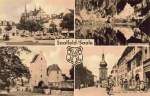 Saalfeld Thüringen Mehrbildkarte o 1970