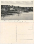 Saarbruecken Saarpartie mit Regierungsgebaeude *ca. 1920