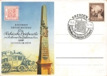 Saxony at work 1938 special show Dresden Saxon stamp special cancellation September 24, 1938