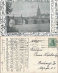 Sachsenhausen Frankfurt Main Bridge o 19.1.1915