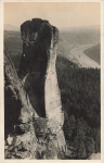 01814 Teufelsturm Kletterfelsen Sächsische Schweiz * um 1930
