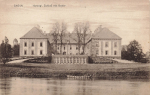 Sagan Schloss mit Bober Schlesien Zagan * um 1910