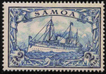 Samoa Deutsche Post Michel 17 * ungebraucht Kaiseryacht