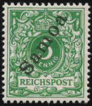 Samoa Deutsche Post Michel 2 * ungebraucht Krone Adler