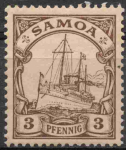 Samoa Deutsche Post Michel 7 ** postfrisch Kaiseryacht