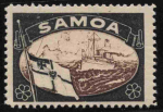Samoa Deutsche Post Michel Vignette