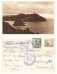 San Sebastian Censorado censorship stamp November 3, 1940