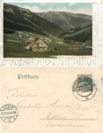 Riesengebirge St. Peter Buchbergers Gasthaus o 17.6.1905