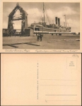 18546 Sassnitz train station with ferry 