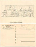 Schneider sewing room child with hobby horse artist card Weitbrecht * ca. 1920