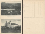 82444 Schledorf mit Herzogstand und Heimgarten * ca. 1920
