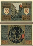 98553 Schleusingen Emergency money 50 Pfennig ca.1921