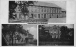 01909 Schmiedefeld bei Stolpen Gasthaus zum Fuchs Kriegerdenkmal Kirche o 1928