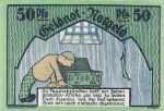 04626 Schmoelln city emergency money value 50 Pfg 1921