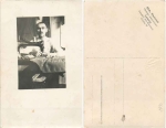 Schneider, Mann mit Nähmaschine, * ca. 1930